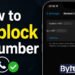 How to Unblock a Number