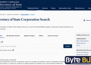 NC Secretary of State Corporation Search